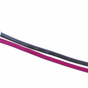 Peterson Mfg Trailer Light Connector Pigtail, 10 Inch Length, Two Wire with Brass Contact Nylon Washer Plug Stainless Steel Spring – 413-07