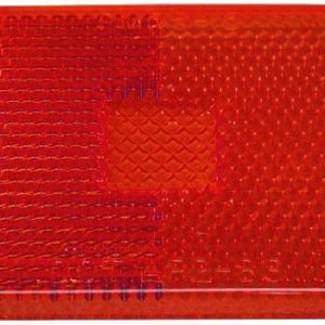 Peterson Mfg Turn Signal-Parking-Side Marker Light Lens, Replacement Lens Fits Peterson Light Series 754A/ B/ R and 755A/ B/ R, Red – 55-15R