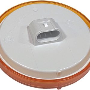 Peterson Mfg Turn Signal Light Assembly – LED, Lumenx ®, Amber Lens, 7 LED, 4-1/4 Inch Diameter, Round, Grommet Mount – 817A-7