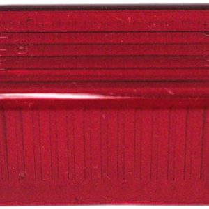 Peterson Mfg Turn Signal-Parking-Side Marker Light Lens, Replacement Lens Fits Peterson Light Series 107-3R, Red – V107-15R