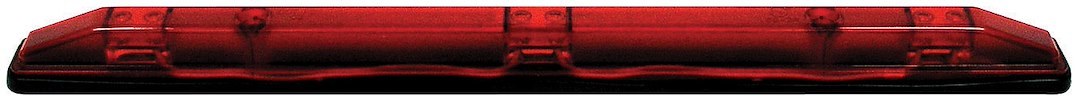 Peterson Mfg Clearance Light, LED, Rectangular, 16.27 Inch Length X 1-1/4 Inch Width X 1 Inch Height, Red Lens, Surface Mount, Without Trim – V169-3R