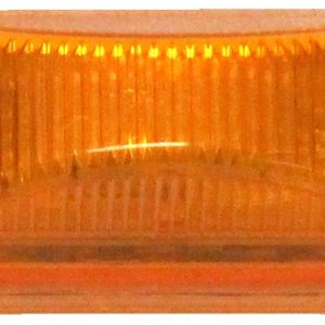 Peterson Mfg Trailer Light, Clearance/ Side Marker Light, LED, Rectangular, Amber, 2.48 Inch Length X 0.84 Inch Width X 1.2 Inch Height – V203A