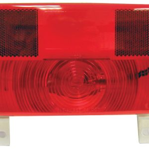 Peterson Mfg Trailer Light, Stop/ Turn/ Tail Light, Incandescent Bulb, Rectangular, Red, 8-9/16 Inch Length X 4-5/8 Inch Width – V25923