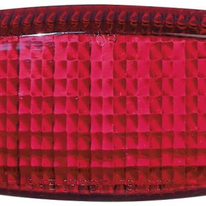 Peterson Mfg Trailer Light, Stop/ Turn/ Tail Light, Incandescent Bulb, Rectangular, Red, 4-9/16 Inch Length X 1-3/4 Inch Width – V306R