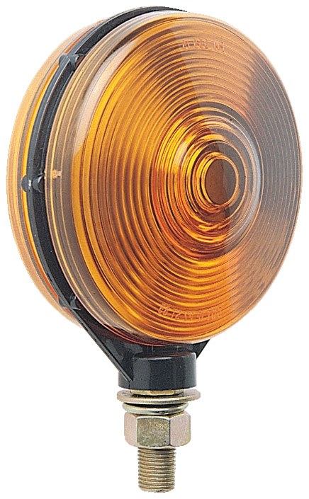 Peterson Mfg Parking/ Turn Signal Light Assembly, Amber Lens, Incandescent, Double Face, Single – V313AA