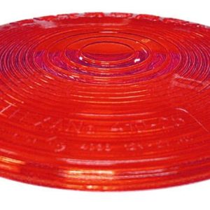 Peterson Mfg Trailer Light Lens, Replacement Lens Fits Peterson Light Series 413 and 425, Round, Red, Retaining Wire – V410-15R