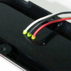 Peterson Mfg Trailer Light, Stop/ Turn/ Tail Light, LED, Oval, Red Lens, 7-1/2 Inch X 3-1/4 Inch, With Snap-On Chrome Bezel – V423XR-4