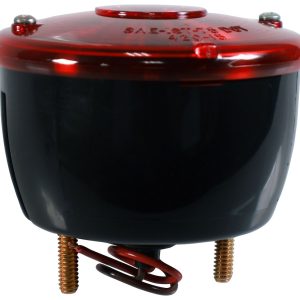 Peterson Mfg Trailer Light, Stop/ Turn/ Tail Light, Incandescent Bulb, Round, Red Lens, 3-3/4 Inch, Non-Submersible – V428S