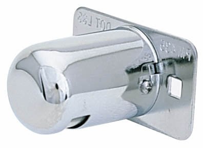 Peterson Mfg License Plate Light, Incandescent, Mounts to License Plate, Chrome Plated Steel Housing – V435