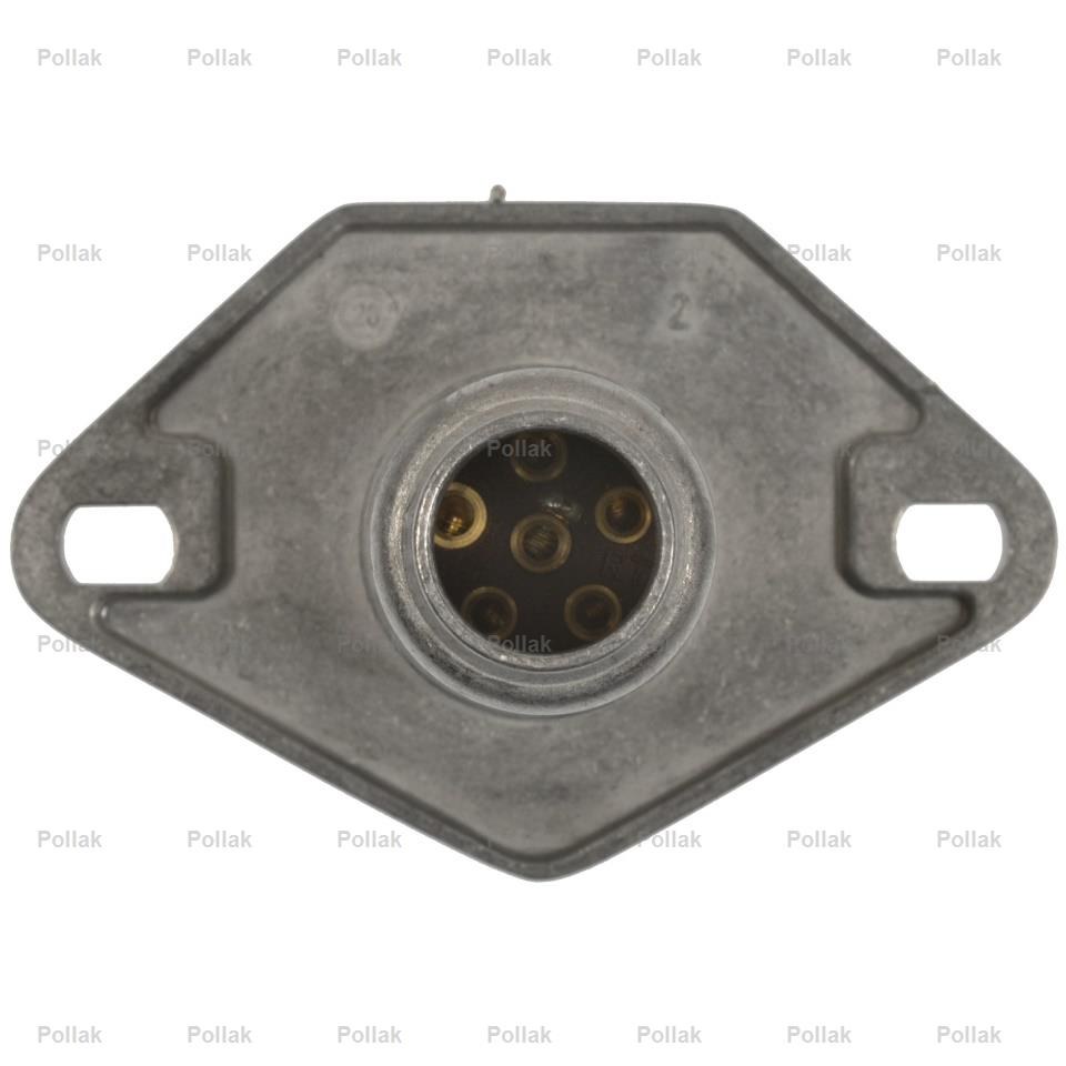 Pollak Trailer Wiring Connector, Vehicle Side, 6 Way Socket, Concealed Terminals, Die Cast Housing – 11-609