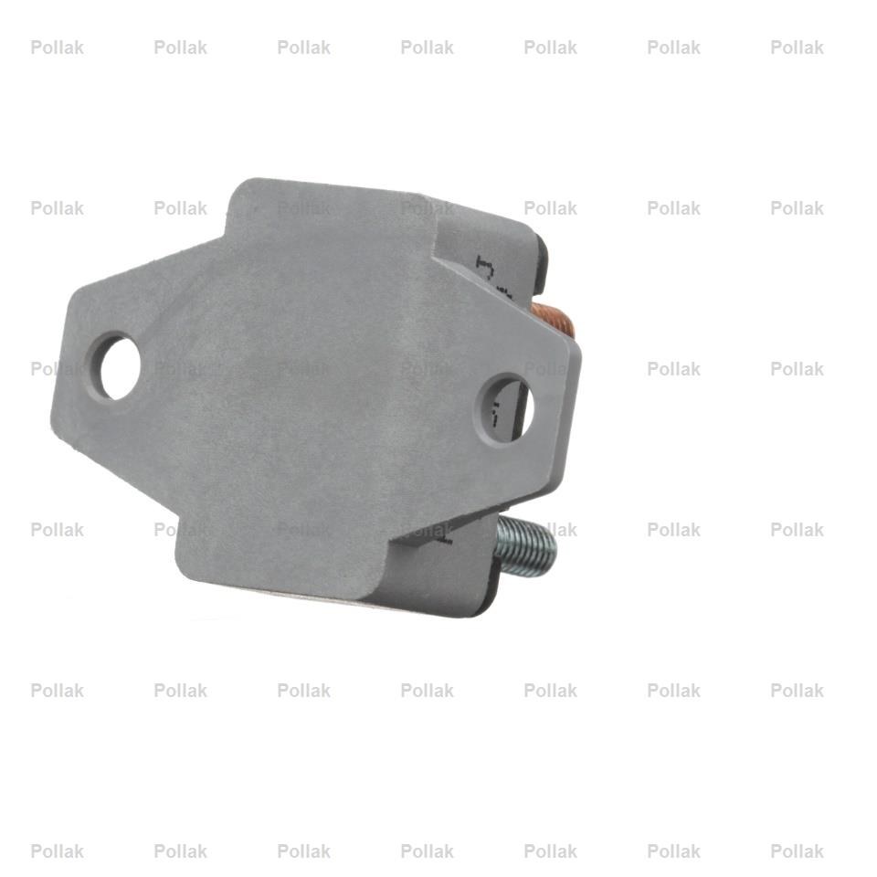 Pollak Circuit Breaker, Type I, 30 Amp/ 12 Volt DC, Single Pole Thermal Type, Plastic Cover, Automatic Reset, With 90 Mounting Bracket – 54-230PL