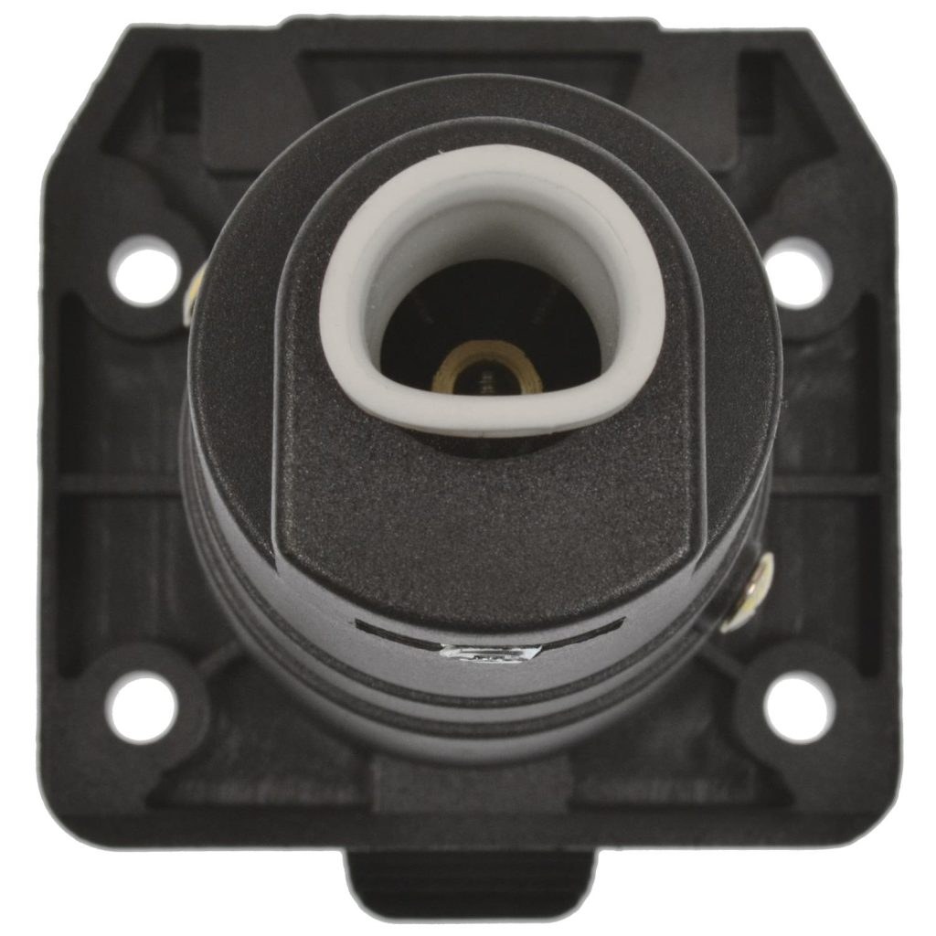 Pollak Trailer Wiring Connector Adapter, 7 Blade End Socket, Black, With Mounting Bracket – 7WB-107BV