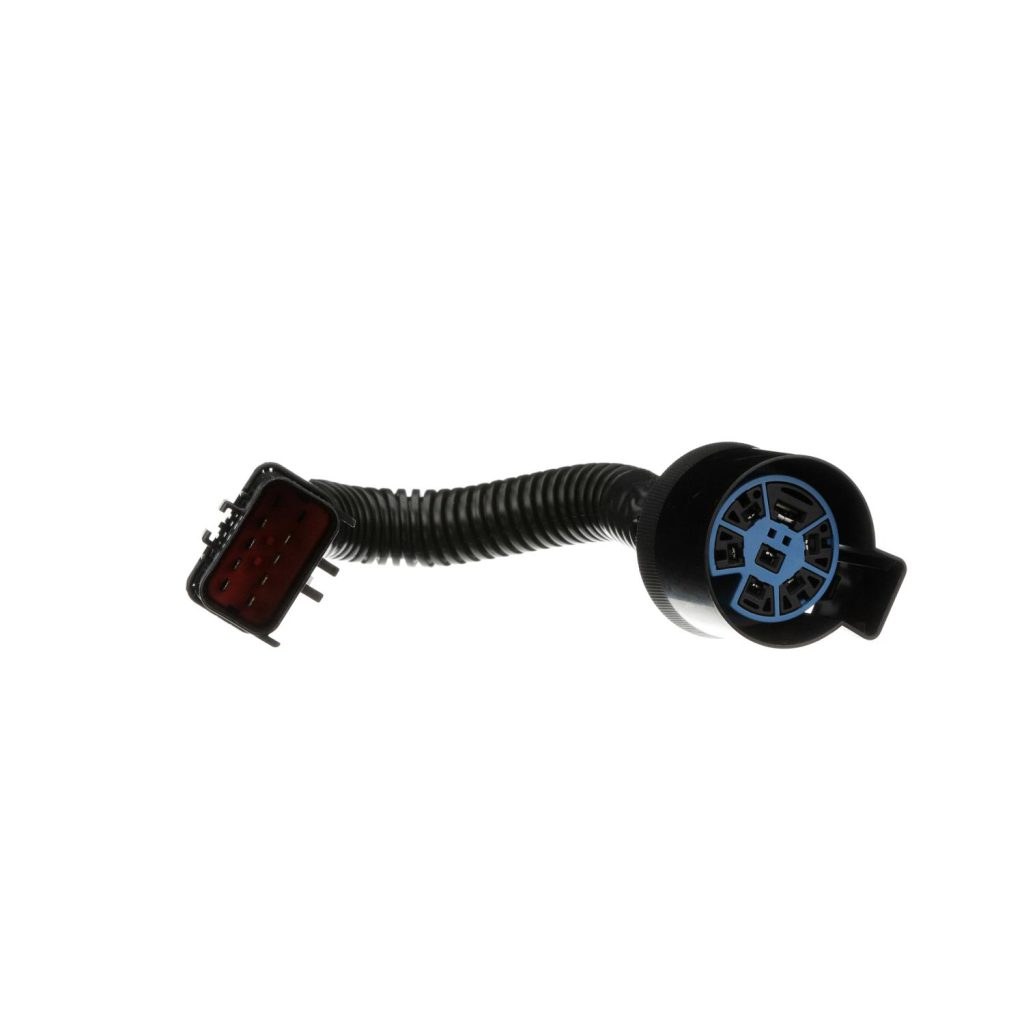 Pollak Trailer Wiring Connector Adapter, Pollak® Pro™, 7 Way Blade to 7 Way Rectangular, Black, With Harness – 7WB-113V
