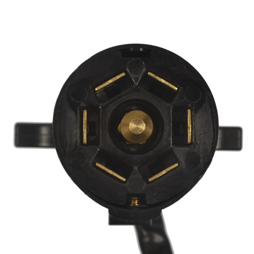Pollak Trailer Wiring Connector Adapter, Pollak® Pro™, 7-Blade Vehicle End to 4-WAY Flat, With Flexible Wire – 7WB-143V