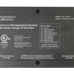 Progressive Surge Protector, Protect from Damaging Low/ High Voltage Levels and Power Surges When Connected to AC Power Supply – EMS-HW30C