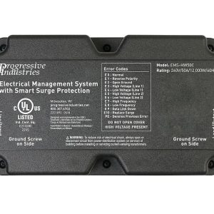 Progressive Surge Protector, Protect from Damaging Low/ High Voltage Levels and Power Surges When Connected to AC Power Supply – EMS-HW50C