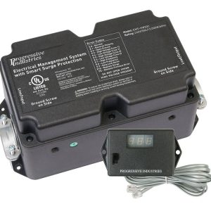 Progressive Surge Protector, Protect from Damaging Low/ High Voltage Levels and Power Surges When Connected to AC Power Supply – EMS-HW50C