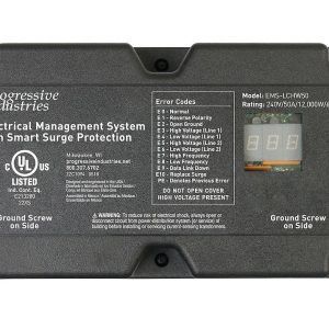 Progressive Surge Protector, Protect from Damaging Low/ High Voltage Levels and Power Surges When Connected to AC Power Supply – EMS-LCHW50