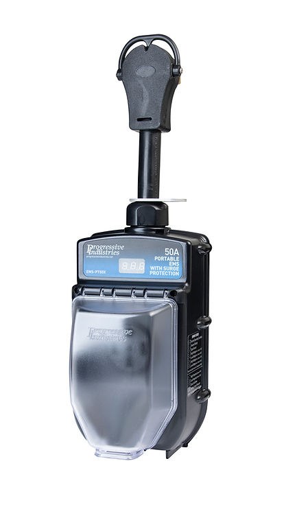 Progressive Surge Protector, For Over/ Under Voltage Protection, Portable, 50 Amp – EMS-PT50X