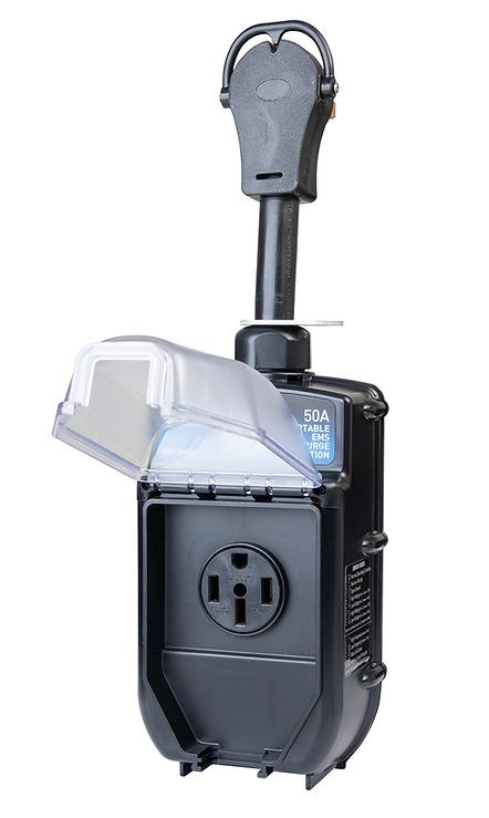Progressive Surge Protector, For Over/ Under Voltage Protection, Portable, 50 Amp – EMS-PT50X