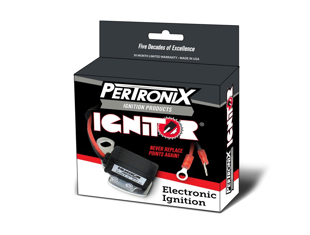 Pertronix Electronic Ignition Conversion, Ignitor ®, Includes Ignition Control Module/ Mounting Bracket – 1543