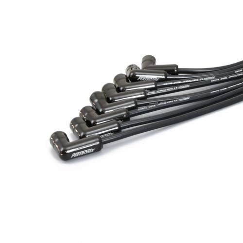 Pertronix Spark Plug Wire Set, Flame-Thrower ®, Unassembled, Black, For 8 Cylinder Engines, 8 Millimeter Wire Diameter, Silicone – 828290HT
