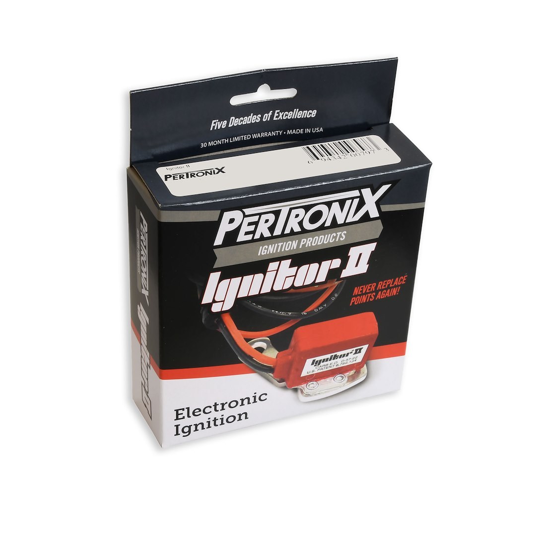 Pertronix Electronic Ignition Conversion, Ignitor ® II, Ignitor ® II Applications Can Not Be Used with Solid Core Ignition Wires – 91181