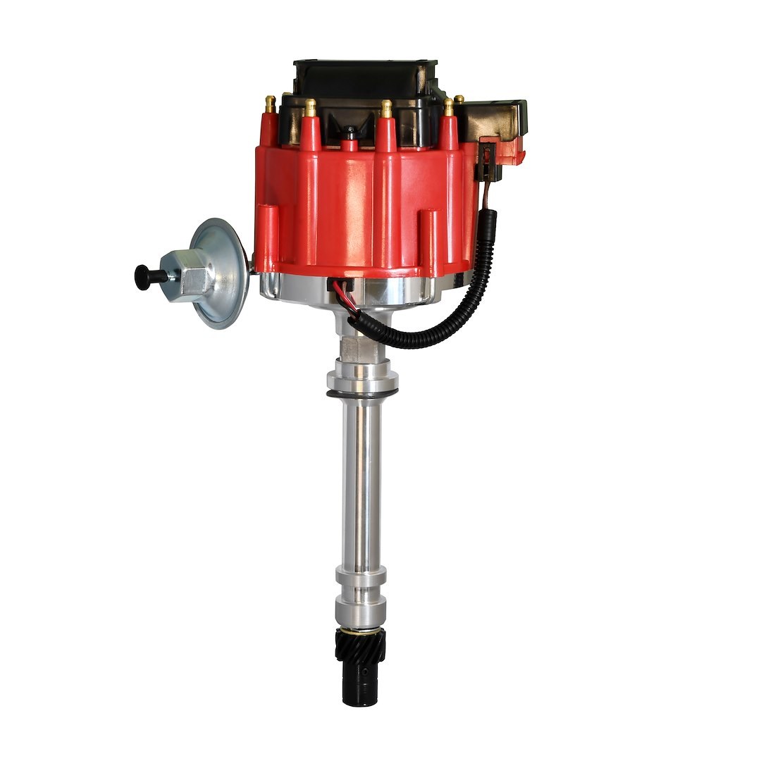 Pertronix Distributor, Flame-Thrower ®, For Use with Chevrolet Small Block/ Big Block V8 Engine, Magnetic Trigger – D1061