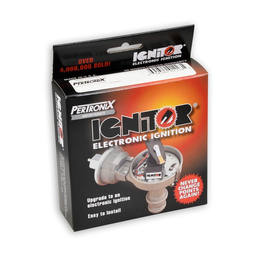 Pertronix Electronic Ignition Conversion, Ignitor, Includes Ignition Control Module/ Mounting Bracket – LU-143A