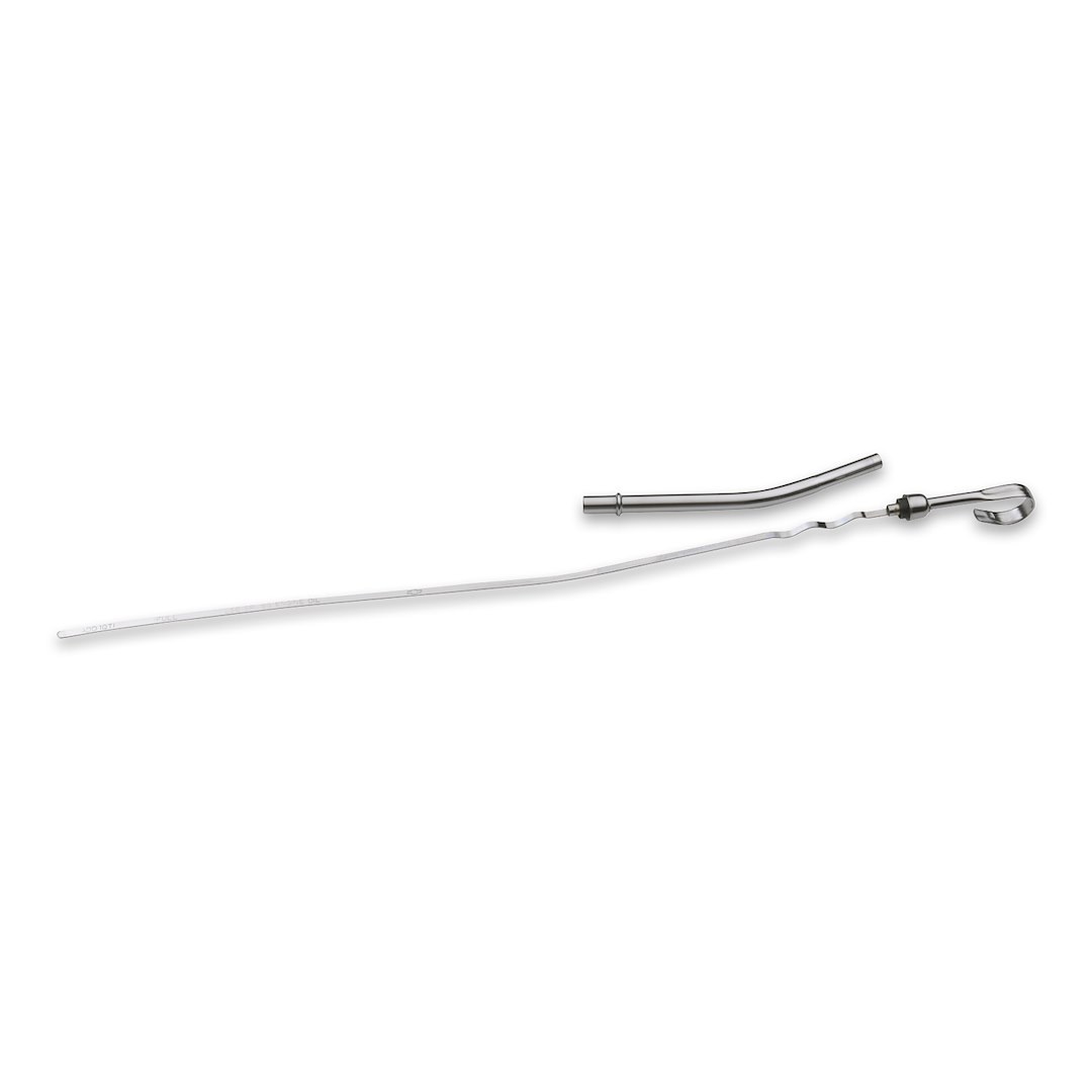 Proform Oil Dipstick, Push IN Style, Chrome Handle, Chevy Logo Stamped Near the Fill Indicator – 141-550