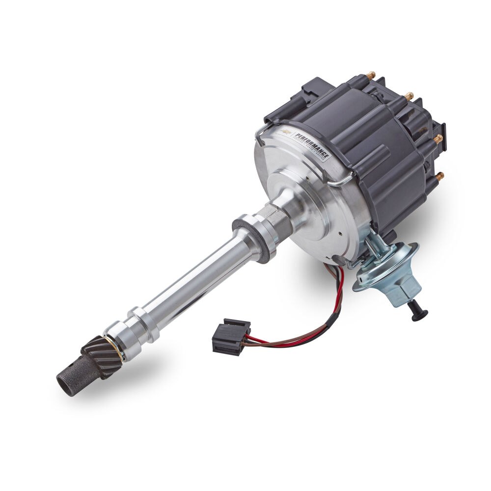 Proform Distributor, For Use with Chevrolet Small Block and Big Block Engines, With Ignition Module, Vacuum Advance – 141-682