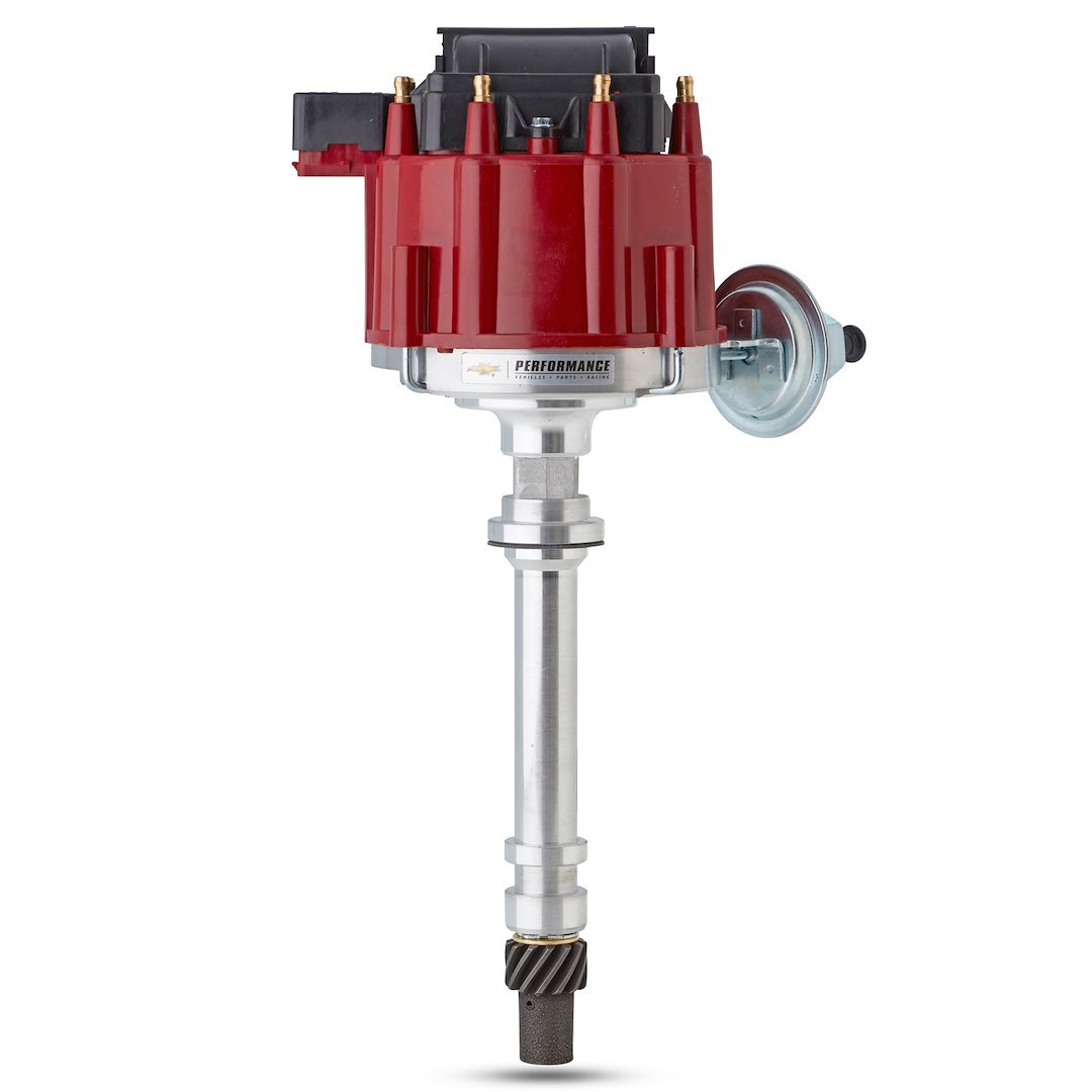 Proform Distributor, For Use with Chevrolet Small Block and Big Block Engines, With Ignition Module, Vacuum Advance – 141-683