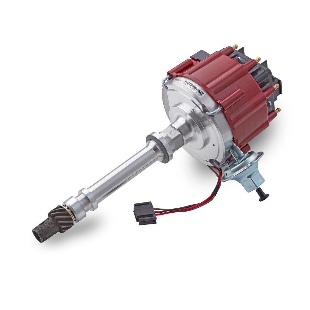 Proform Distributor, For Use with Chevrolet Small Block and Big Block Engines, With Ignition Module, Vacuum Advance – 141-683