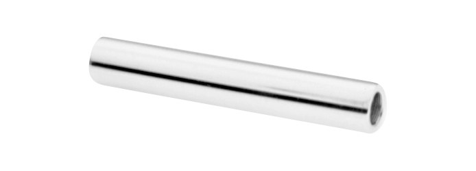 Proform Alternator Spacer, Universal, 5 Inch Long, 7/16 Inch Inside Diameter, Chrome – 66179