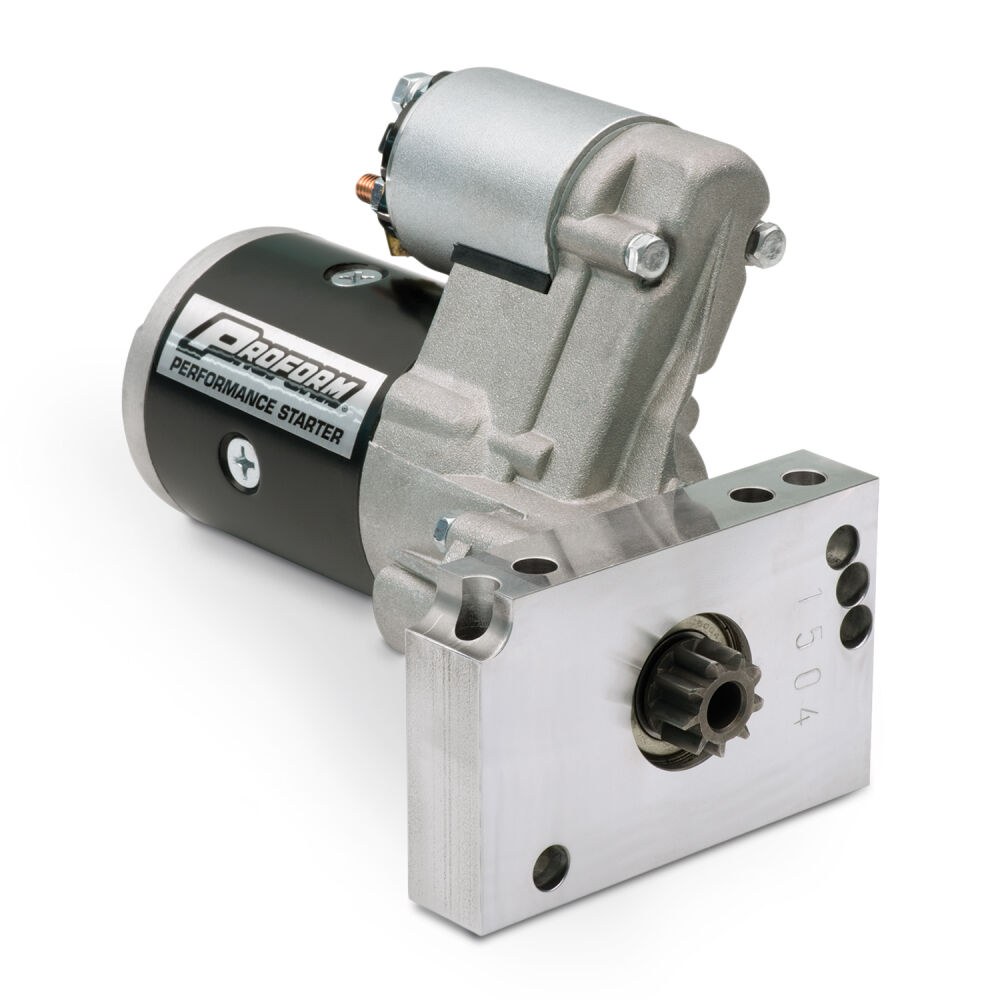 Proform Starter, High Torque, 3.75 to 1 Gear Reduction Ratio, 153 or 168 Tooth Flywheels – 66256