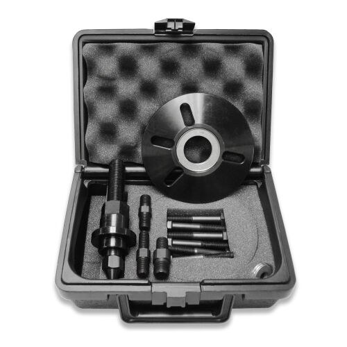 Proform Harmonic Balancer Installation Tool, For Use on Ford/ GM/ Chrysler Engines, 7/16 Inch X 20/ 5/8 Inch X 18/ 3/4 Inch X 16 Thread Sizes – 66514