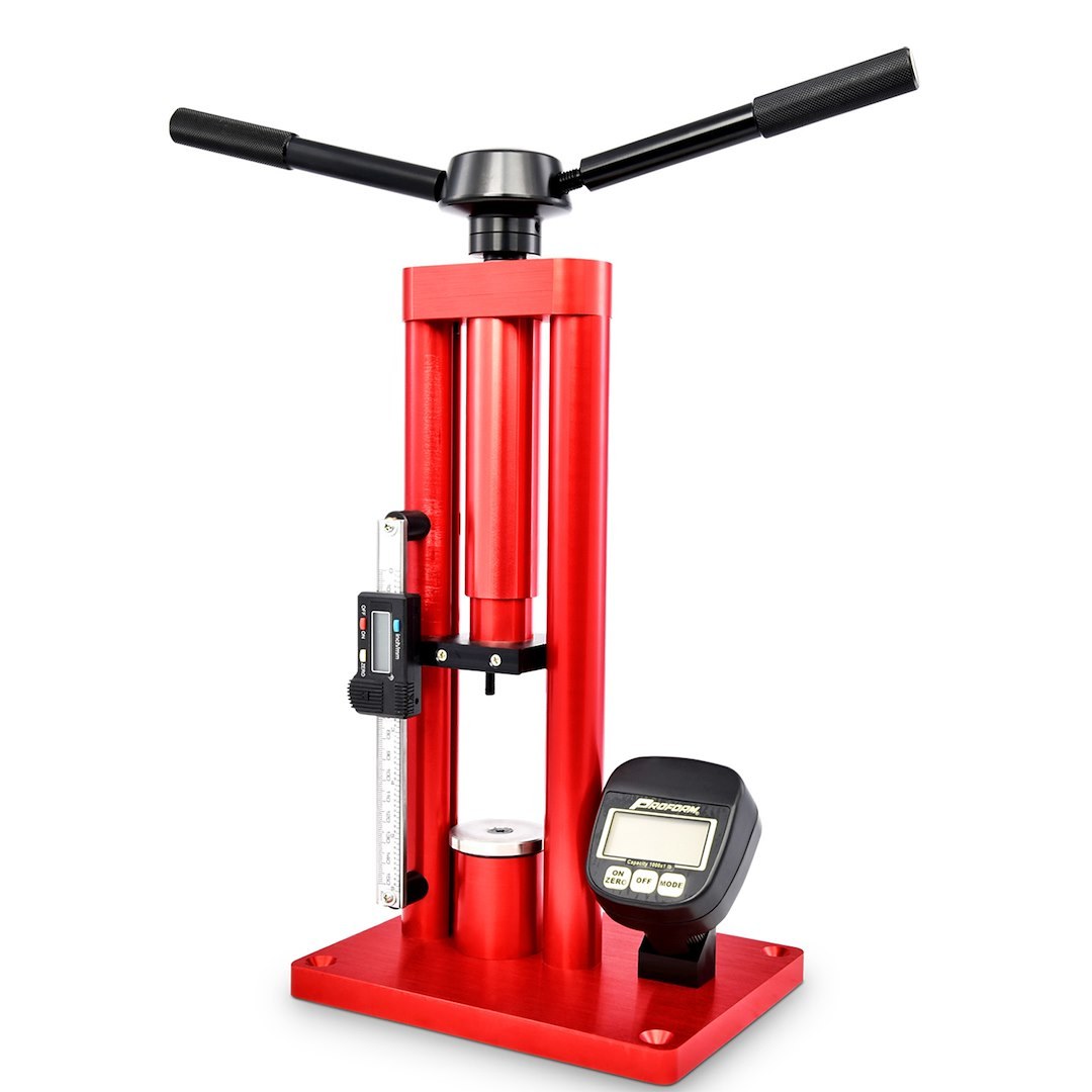 Proform Valve Spring Tester, With Valve Springs Uninstalled, Bench Top, 0-1000 Pounds of Pressure – 66776