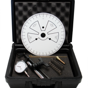 Proform Camshaft Degree Tool, For Use with Cylinder Heads on the Engine, 9 Inch Diameter Wheel, White Face – 66787