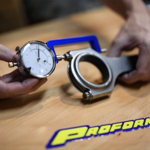 Proform Connecting Rod Bolt Stretch Gauge, 0.001 Dial Increments, Blue, Aluminum – 66788