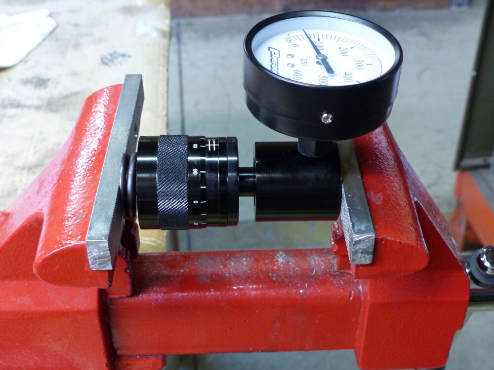 Proform Valve Spring Tester, With Valve Springs Uninstalled, Vise Mounted, 0-600 Pounds of Pressure – 66841