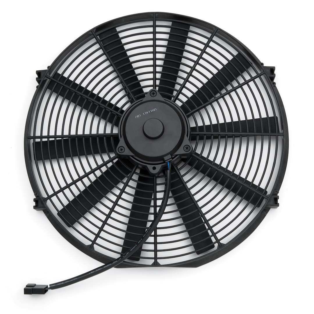 Proform Cooling Fan, Electric, 2100 Cfm, 16 Inch Diameter, 10 Blade, Pusher or Puller, 2000 RPM, With Plastic Shroud – 67016