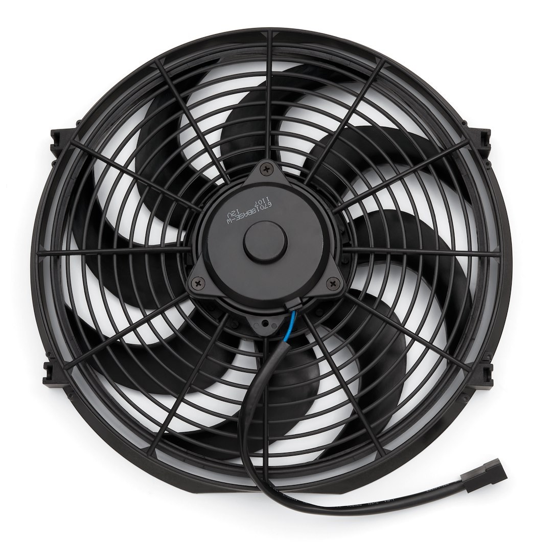 Proform Cooling Fan, Electric, 1650 Cfm, 14 Inch Diameter, 8 Blade, Pusher or Puller, 2500 RPM, With Plastic Shroud – 67018