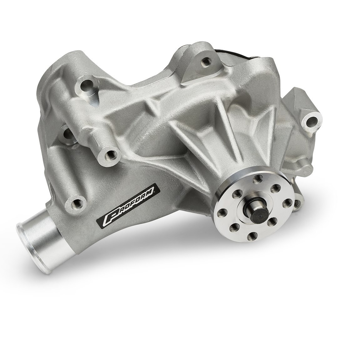 Proform Water Pump, Long Style, Satin, Aluminum, Mechanical, Standard – 67265