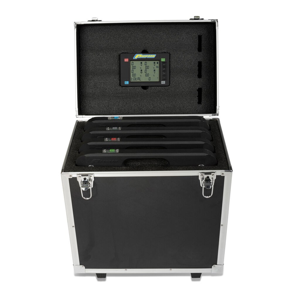 Proform Vehicle Scale, 1750 Pounds Per Pad for a Total Capacity of 7000 Pounds, Each Scale Pad 15 Inch Length 15 Inch Width – 67644