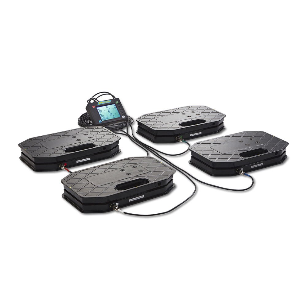 Proform Vehicle Scale, 1250 Pounds Each for a Total Capacity of 5000 Pounds, Each Scale Pad 14-1/2 Inch Length 9-1/2 Inch Width 2-1/2″ Height – 67650