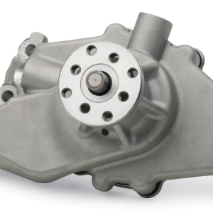 Proform Water Pump, For Use with Small Block Chevy Engines, Short, Satin, Aluminum – 68245