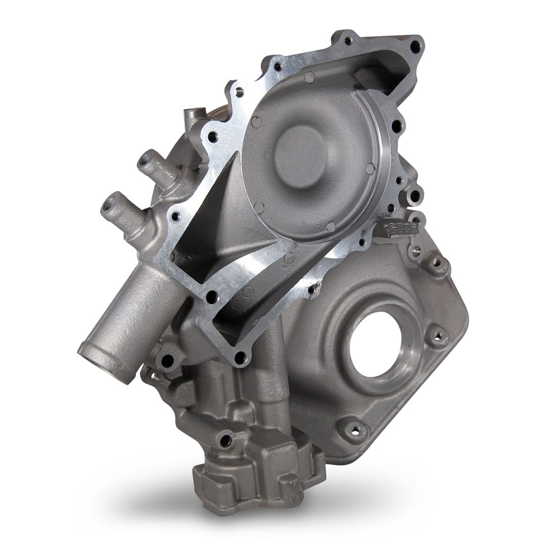 Proform Timing Cover, 1 Piece Cover, Natural, Cast Aluminum, With Oil Seal – 69510