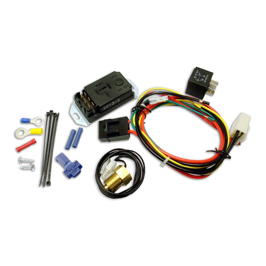 Proform Cooling Fan Control Module, With Thread IN Temperature Probe/ Relay/ Wiring Harness/ Controller – 69598