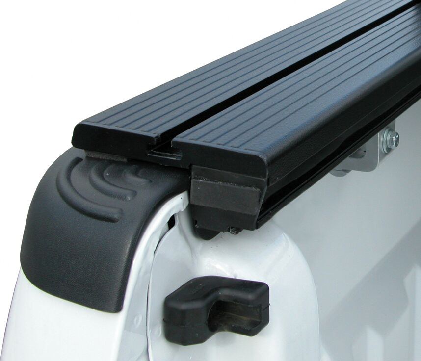 Pace Edwards Tonneau Cover Rail, Bedlocker®, For Use with Pace Edwards BLTA09A37 Bedlocker Cover, Clamp on, Powder Coated, Black, Aluminum – BL5137