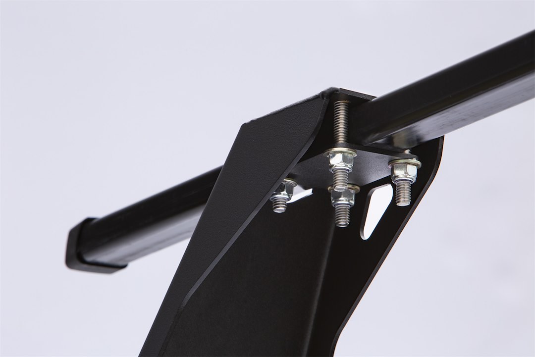 Pace Edwards Ladder Rack, EL200 Elevated Series, 200 Pound Weight Capacity, Mounts to Res® Rails on Ultragroove Covers – ELF0101
